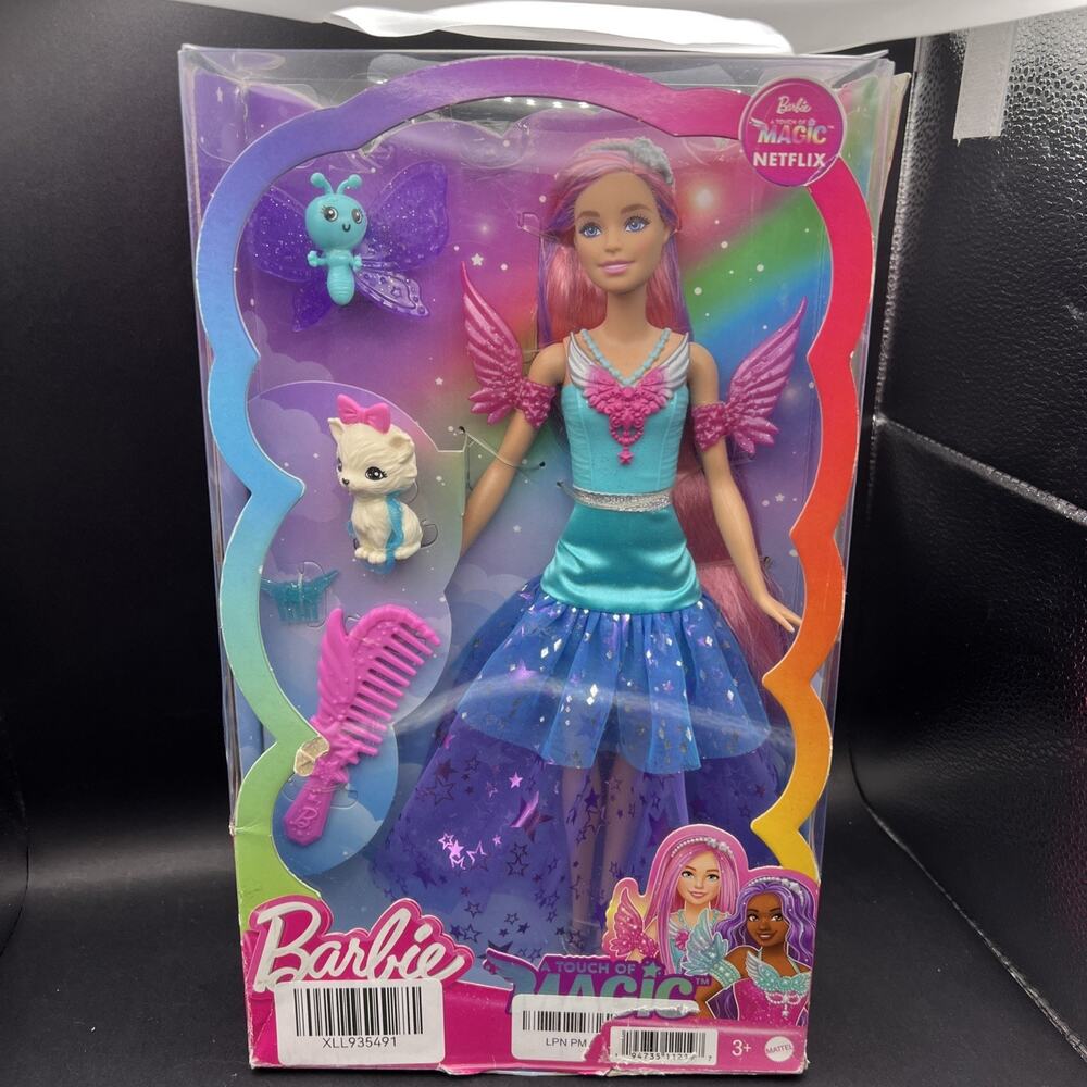Barbie "Malibu" Doll with Two Fairytale Pets from Barbie A Touch of Magic